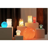 Habitat confetti glass table lamp in pastel colours (British brand)