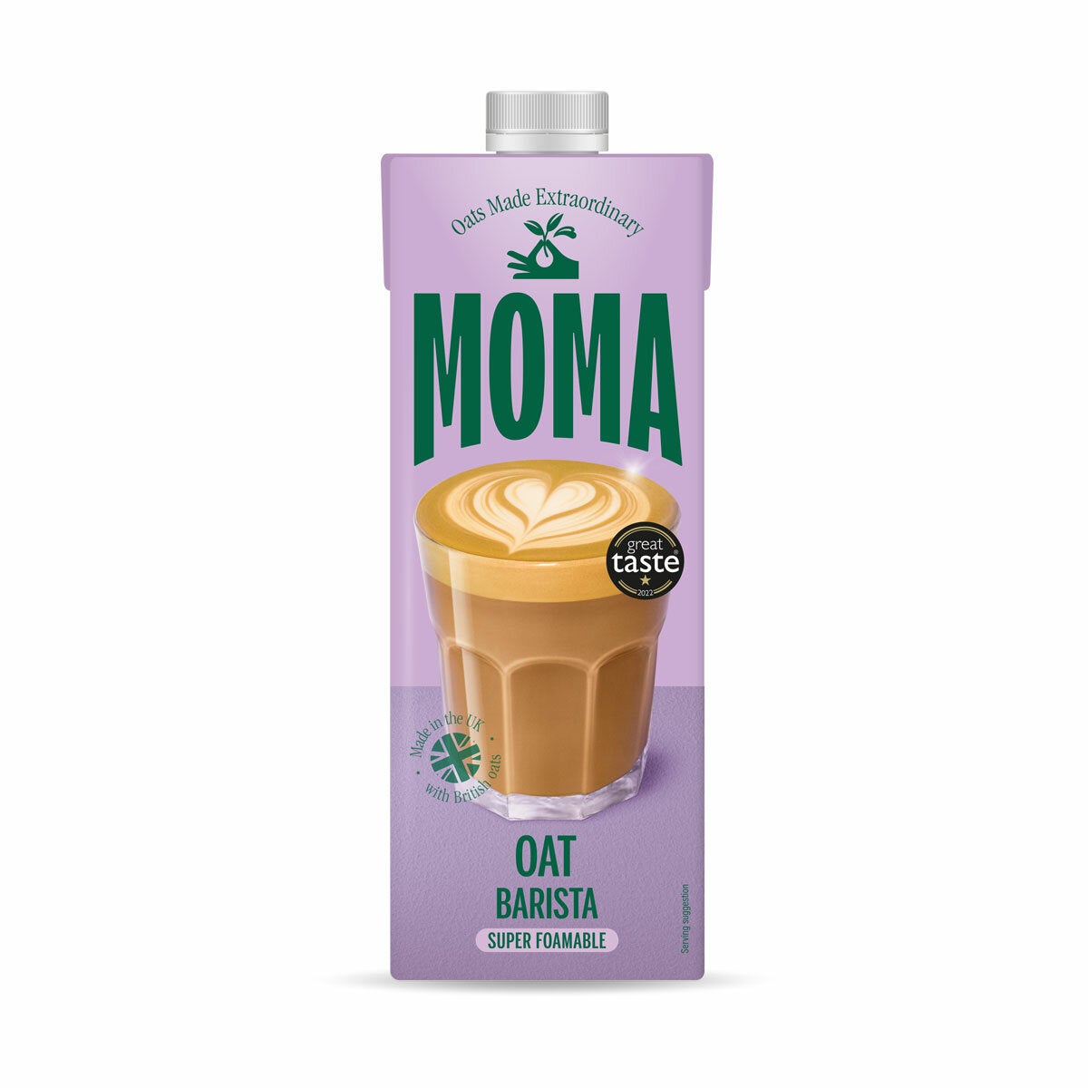 Moma oat drink Barista Edition 6 x 1L, imported from the UK