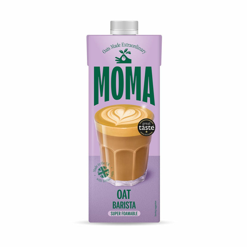 Moma oat drink Barista Edition 6 x 1L, imported from the UK