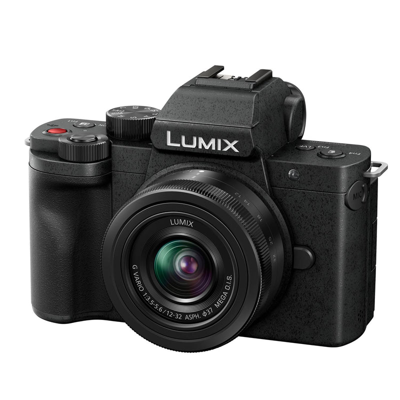 Panasonic Lumix G100D mirrorless camera 12-32mm lens black (British brand)