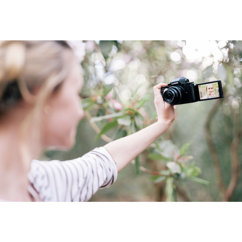 Panasonic Lumix G100D mirrorless camera 12-32mm lens black (British brand)