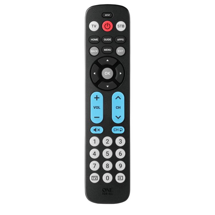 One For All universal remote control big button, UK version