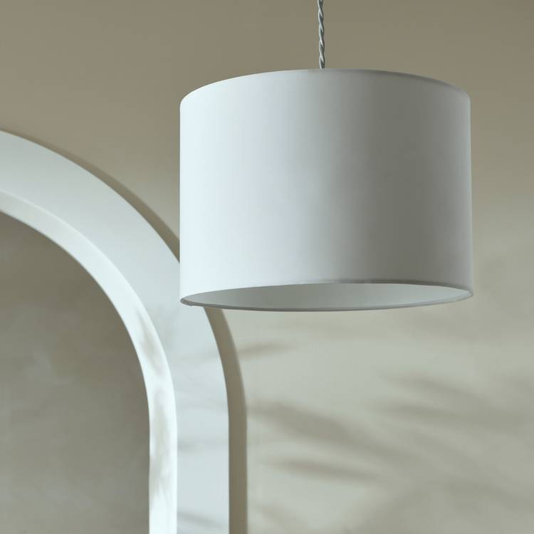 Argos Home white easy fit lampshade 30cm - British product