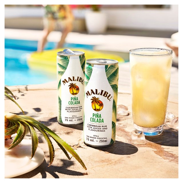 Malibu Pina Colada Pre-Mixed Can   250ml