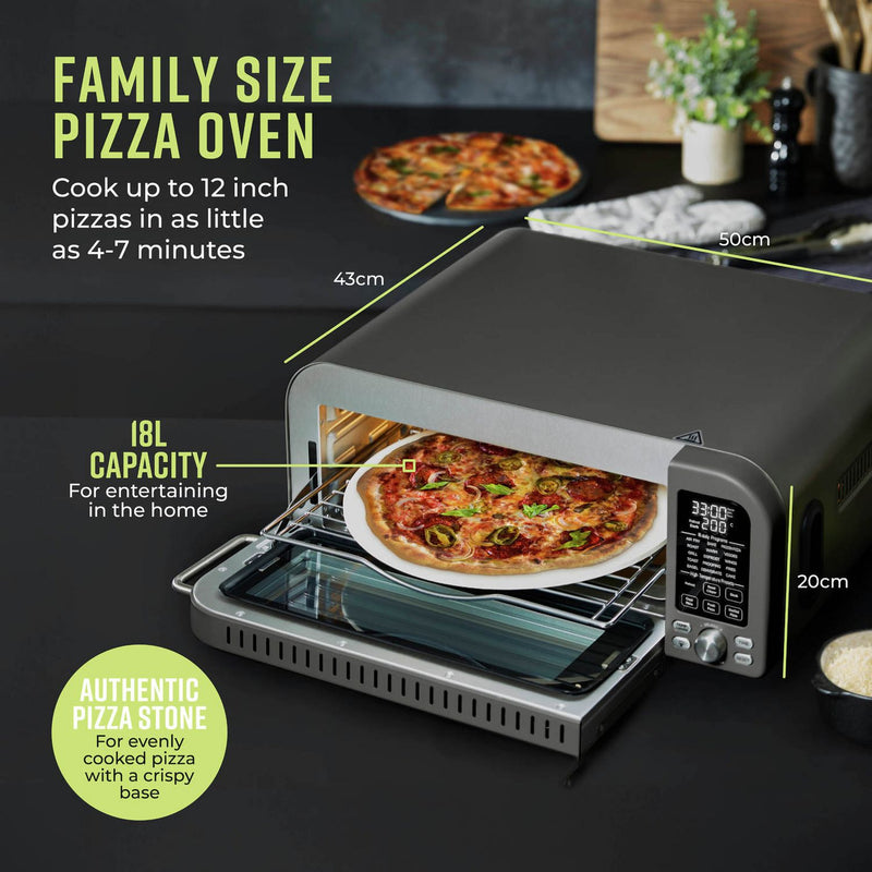 Tower Elite pizza oven and air fryer T17141 18L (British brand)
