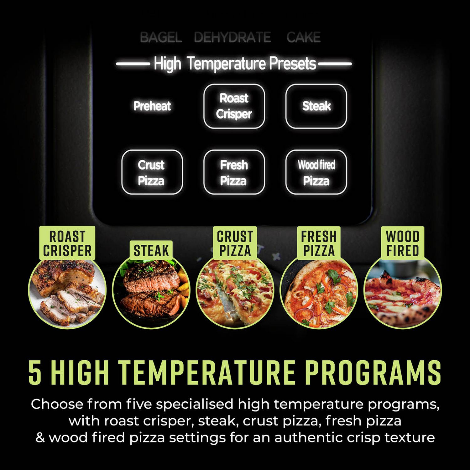 Tower Elite pizza oven and air fryer T17141 18L (British brand)