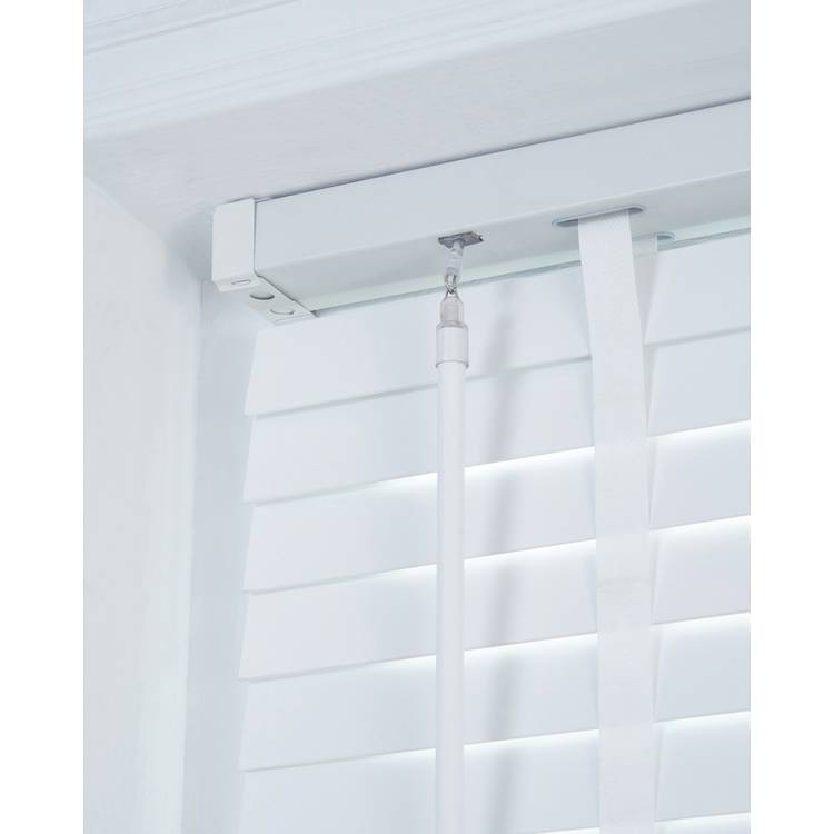 Little Black Book venetian blind basswood white 85cm, UK version