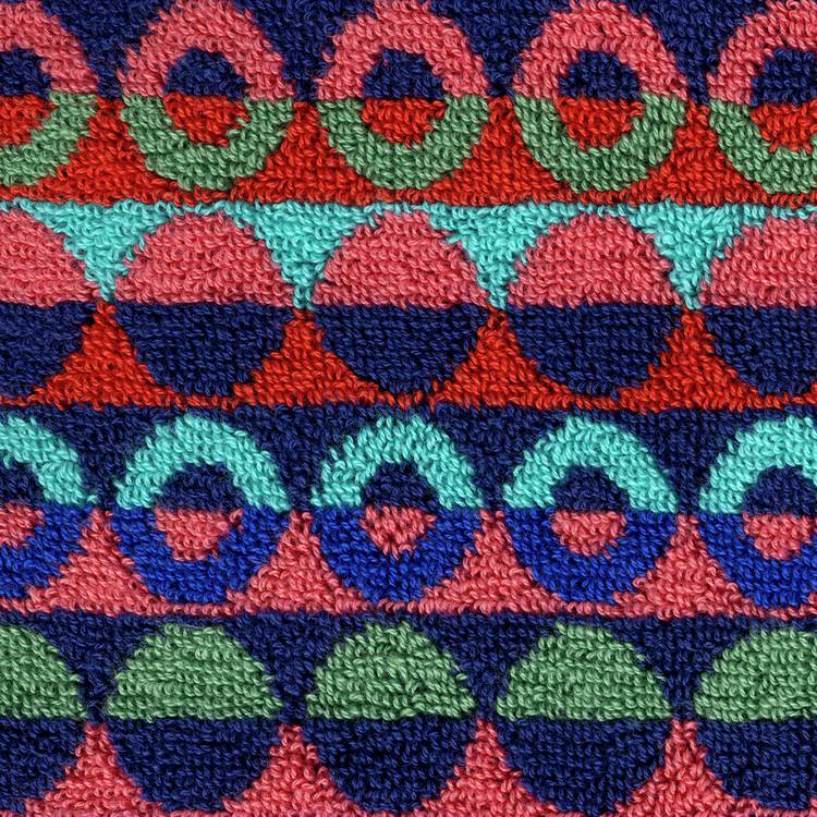 Habitat 60 Ronda Circles towel bale multi (British brand)