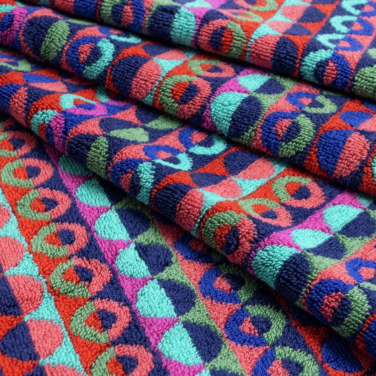Habitat 60 Ronda Circles towel bale multi (British brand)