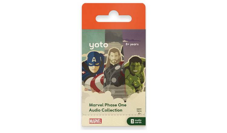 Yoto Marvel Phase One Audio Collection GOODS Argos