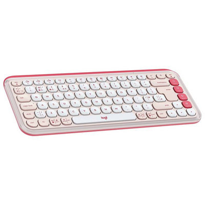 Argos Logitech POP Icon Keys Wireless Keyboard - Rose- Buy online at McGrocer