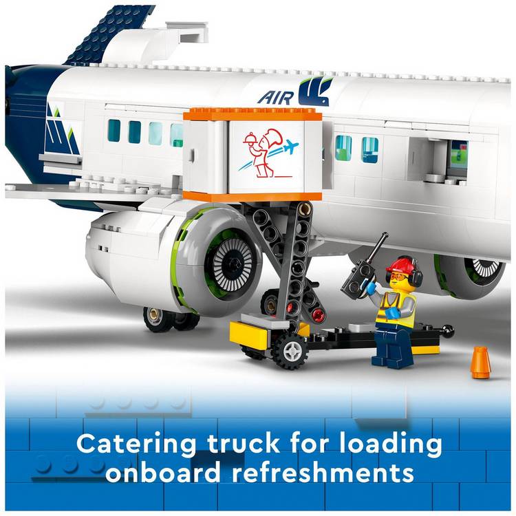 LEGO City Passenger Aeroplane building toy 60367, imported from the UK