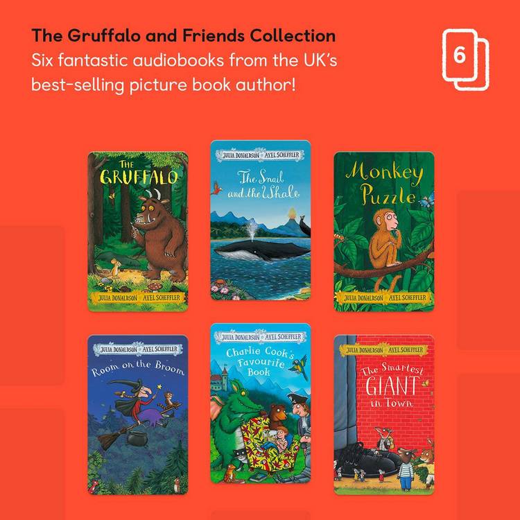 Yoto The Gruffalo and Friends audiobook collection, UK version
