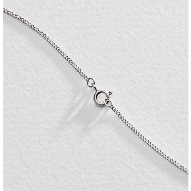 Moon & Back sterling silver Mum heart pendant necklace - British product