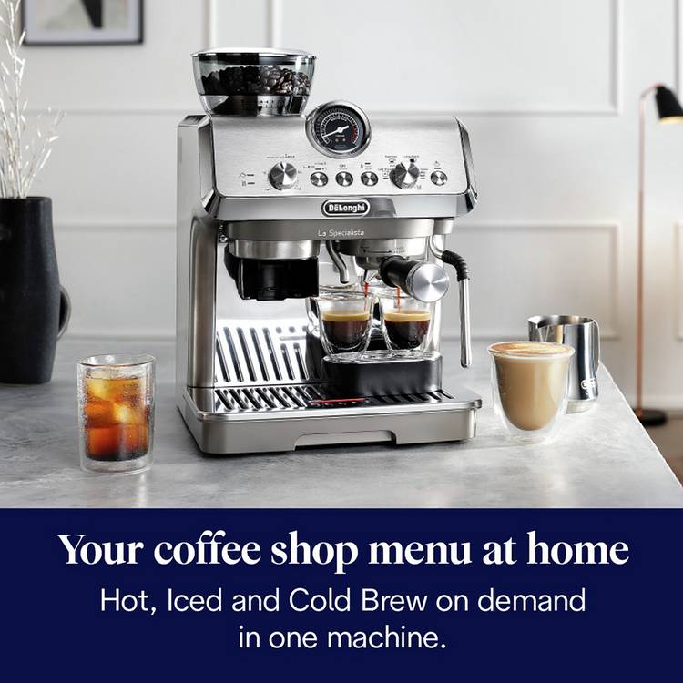 De'Longhi La Specialista Art Evo bean-to-cup coffee machine - British product