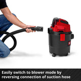 Einhell cordless wet dry vacuum cleaner 15 litre (British brand)