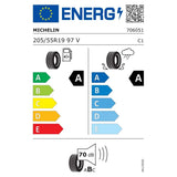 Michelin e.PRIMACY summer tyre 205/55 R19, imported from the UK