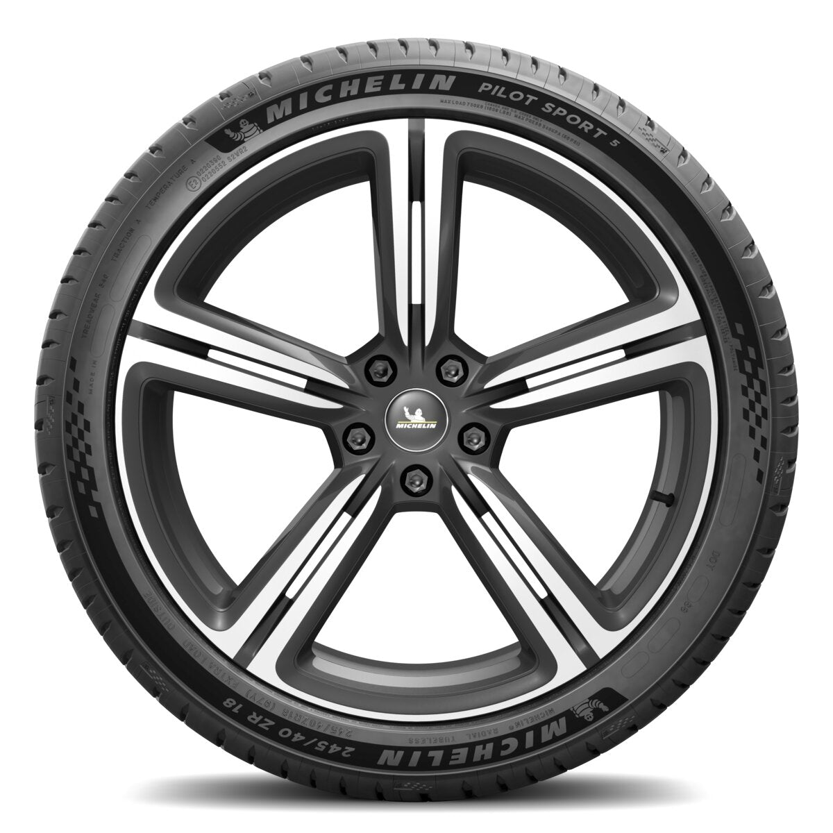 Michelin Pilot Sport 5 tyre 215/40 ZR18 XL, imported from the UK