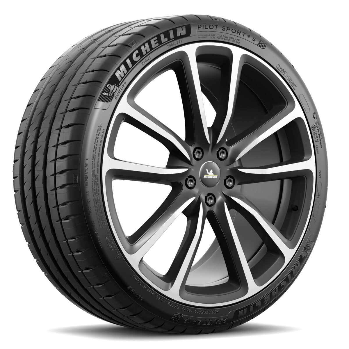 Michelin Pilot Sport 4S tyre 255/40 ZR20, imported from the UK