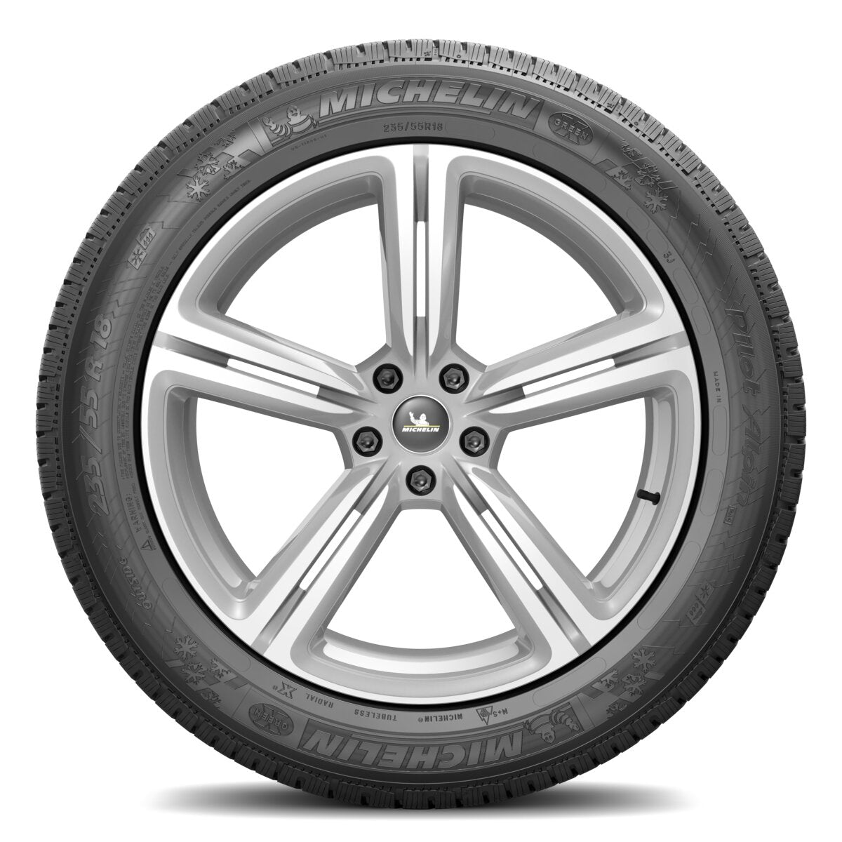 Michelin winter tyre Pilot Alpin PA4 315/35 R20, imported from the UK