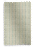 Emily Bond sage George stripe roller blind made to measure - British product
