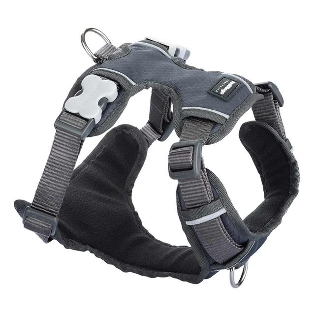 Red Dingo Cool Grey Padded Dog Harness GOODS M&S   