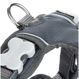 Red Dingo Cool Grey Padded Dog Harness GOODS M&S   