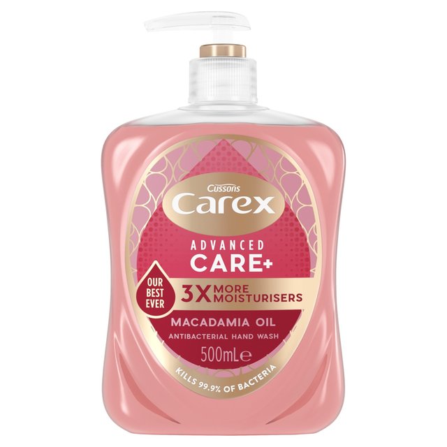 Carex Advanced Care+ Macadamia Oil Antibacterial Handwash   500ml GOODS M&S   