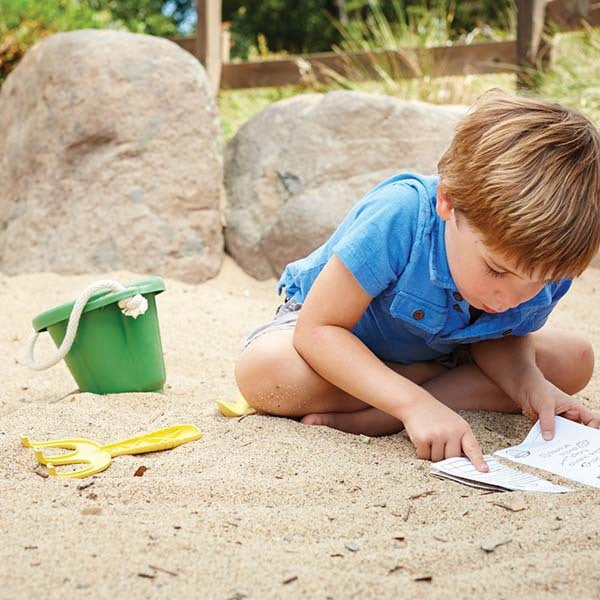 Green Toys 4 Piece Sand Play Set - Green Bucket GOODS Superdrug   