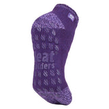 Heat Holders Ladies Ankle Thermal Slipper Socks 4-8 UK GOODS Superdrug Purple  