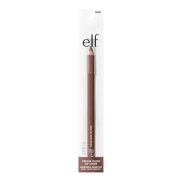 e.l.f. Cream Glide Lip Liner Espresso Martini - British product