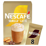 Nescafe Gold Vanilla Latte Instant Coffee 8 Sachets   8 per pack GOODS M&S   