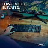 Logitech G915 X gaming keyboard, UK version