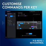 Logitech G915 X gaming keyboard, UK version
