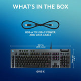 Logitech G915 X gaming keyboard, UK version