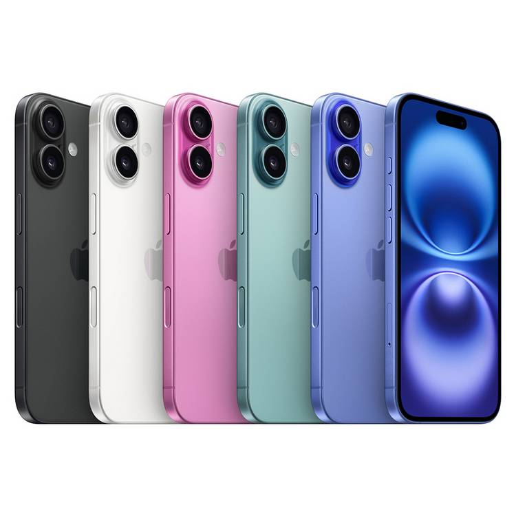 Apple iPhone 16 Plus 256GB pink smartphone, UK version