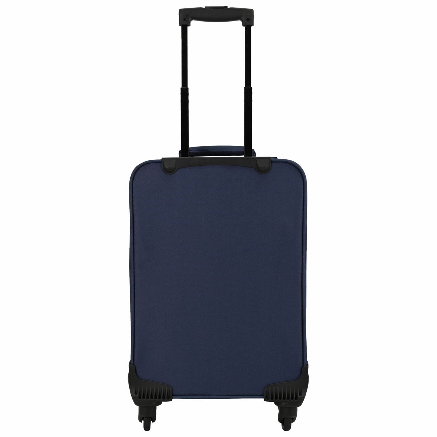 Featherstone 4 wheel soft cabin suitcase navy (British brand)