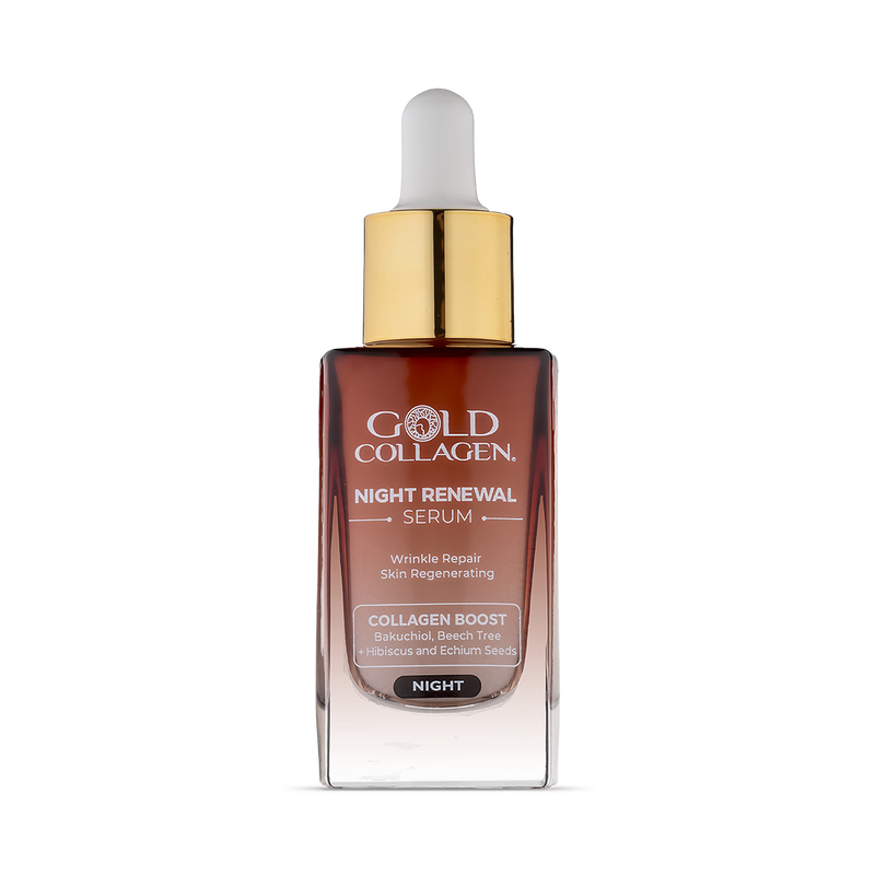 Gold Collagen Night Renewal Serum 30ml, UK version