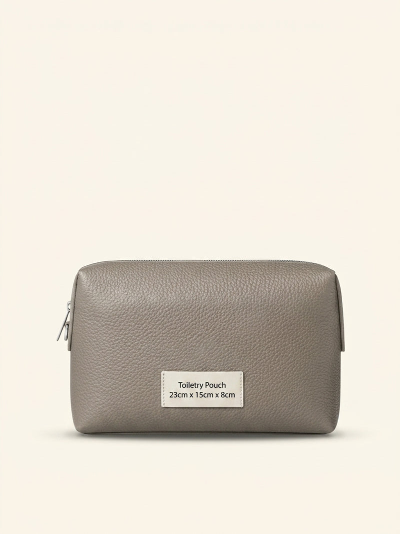 Cartier leather pouch pepper grey from Must de Cartier - British product