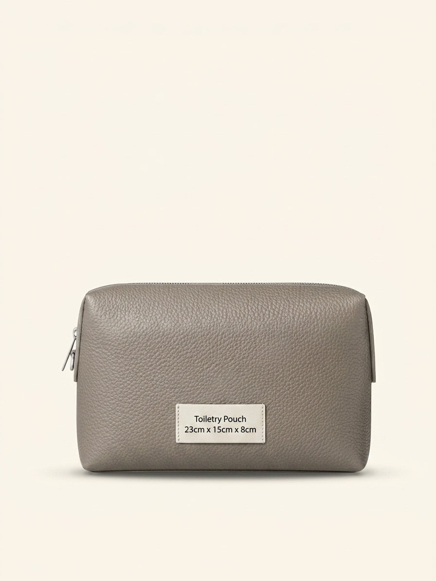 Cartier leather pouch pepper grey from Must de Cartier - British product