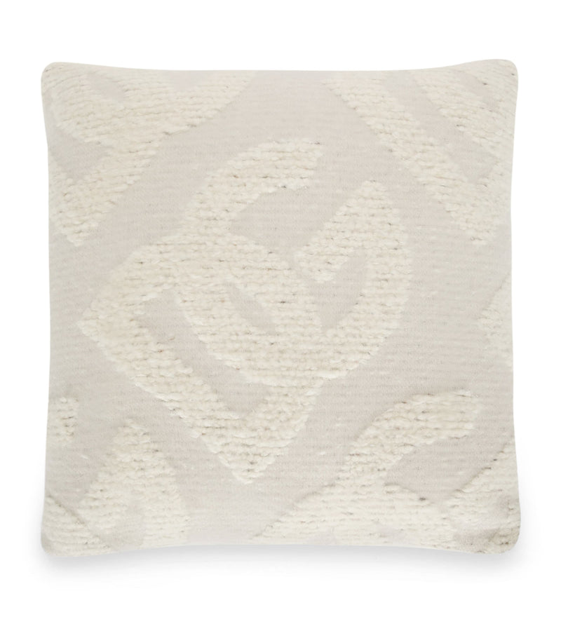 Dolce&Gabbana Casa Bouclé DG Logo Cushion 50cm x 50cm - British product