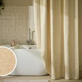 Argos Home shower curtain beige 180x180cm - British product
