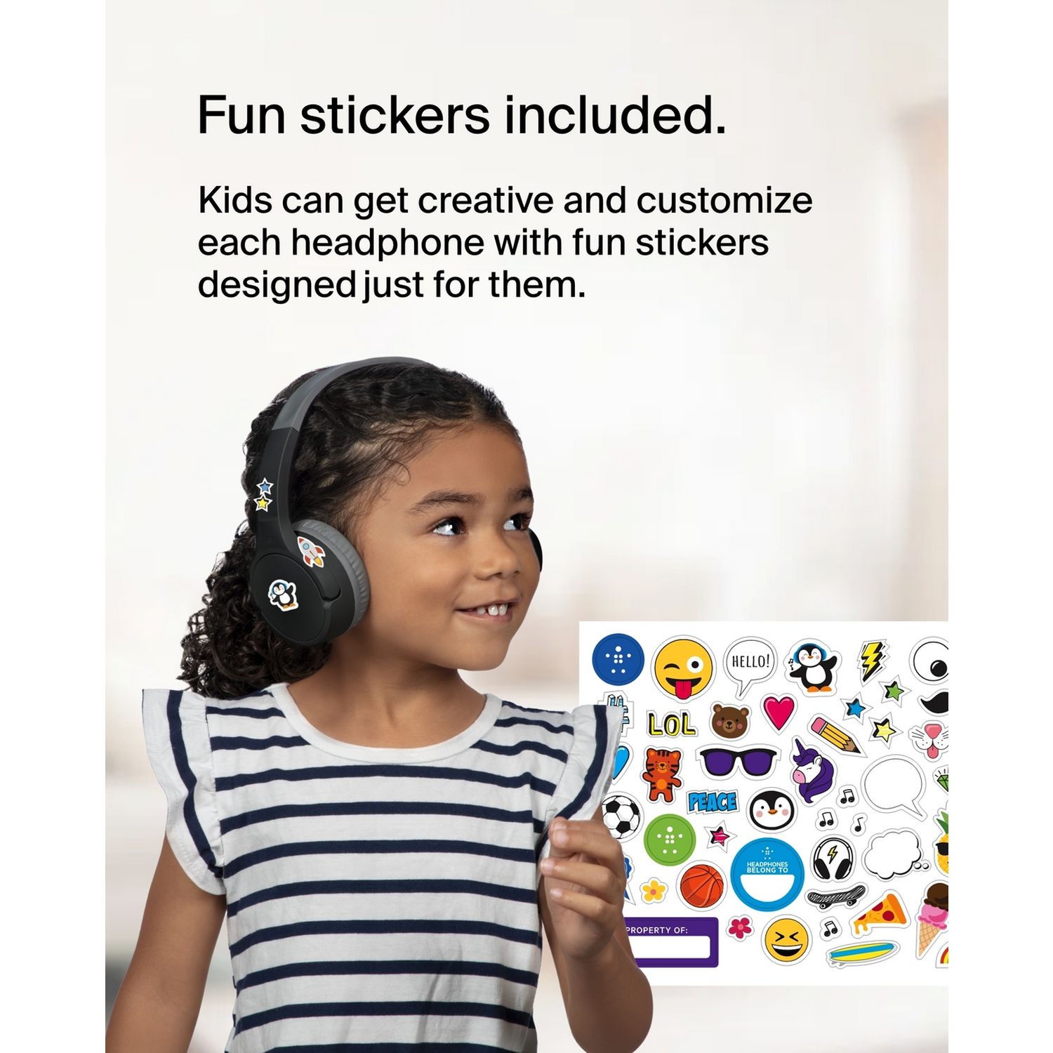 Belkin SoundForm Mini kids wireless headphones (British brand)