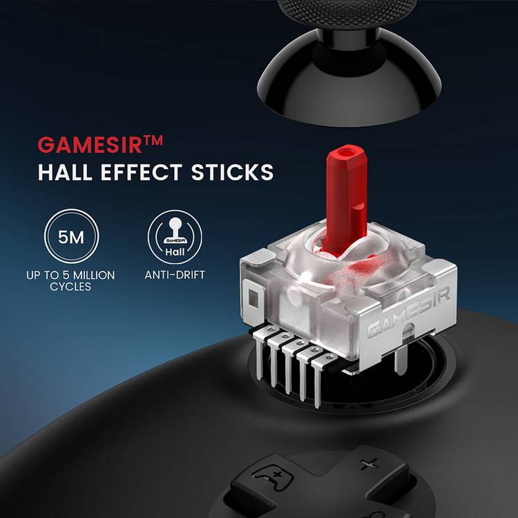 GameSir G7 HE wired controller black - British product