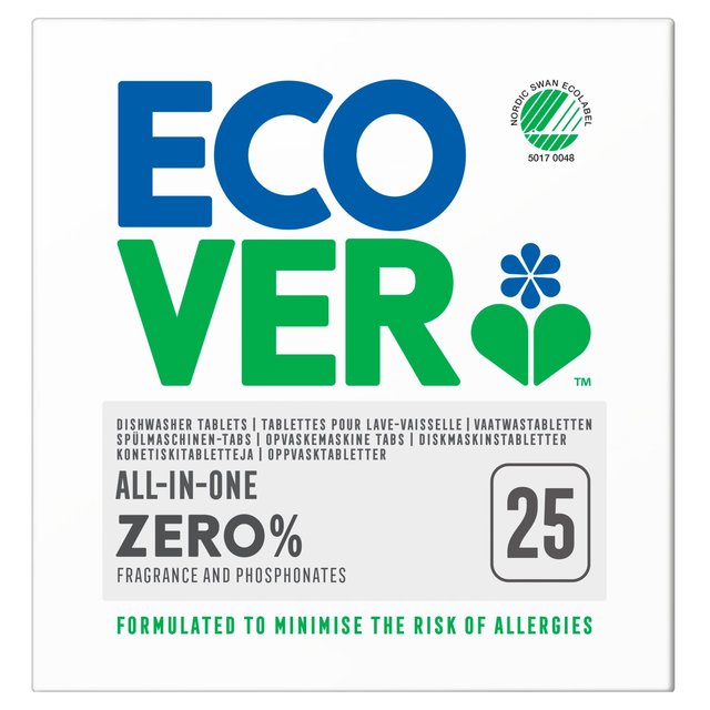 Ecover Zero Dishwasher Tablets   25 per pack GOODS M&S   