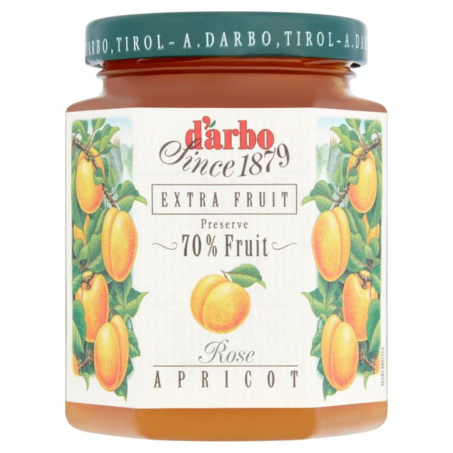 Darbo Apricot Jam 70% Fruit   200g GOODS M&S   