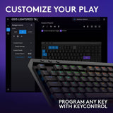 Logitech G515 TKL wireless keyboard black, UK version