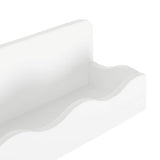 Habitat kids scalloped bookcase white H12xW60xD12cm - British product