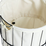 Argos Home laundry basket trolley 37 litre black - British product