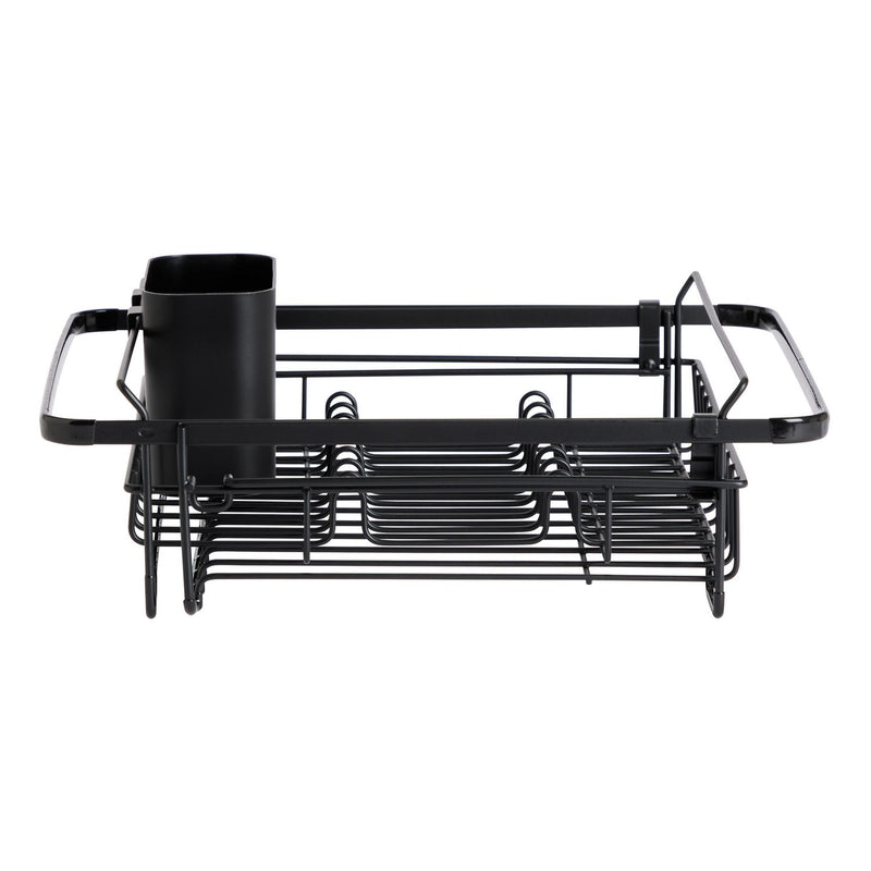 Argos Home extendable dish drainer black powder coated steel, UK version
